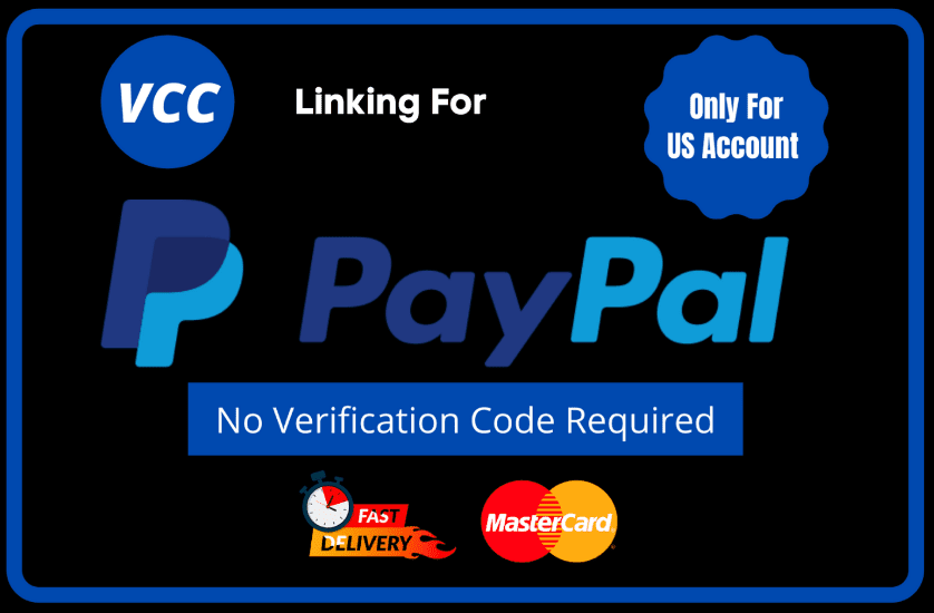 VCC for USA PayPal Account Verification Instant & Secure